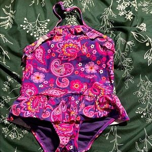 Gymboree 4T paisley halter swimsuit. Never worn.